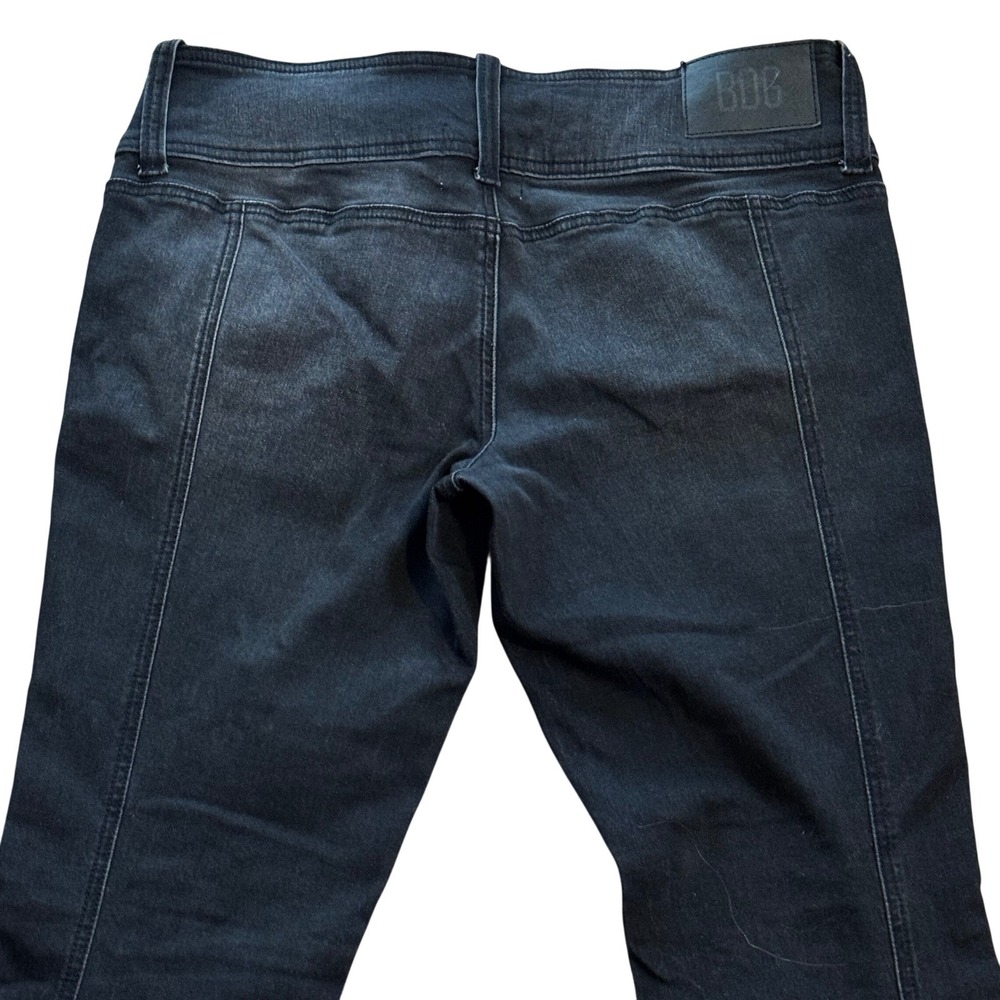 BDG Y2K Style Black Flare Jeans Size 30 High Rise Stretch Denim Urban Outfitters - Picture 5 of 13